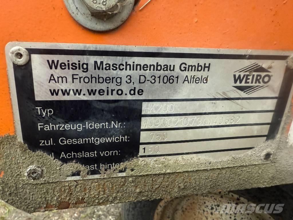 Weiro Bitumensprayer Автогудронаторы