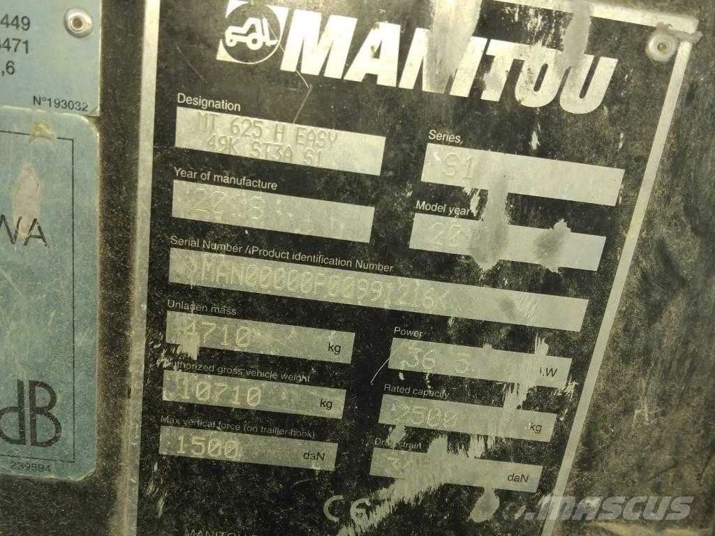 Manitou MT 625 Телескопические погрузчики
