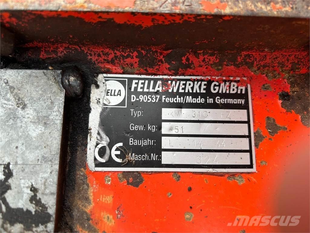 Fella KM 310 FC Косилки плющилки