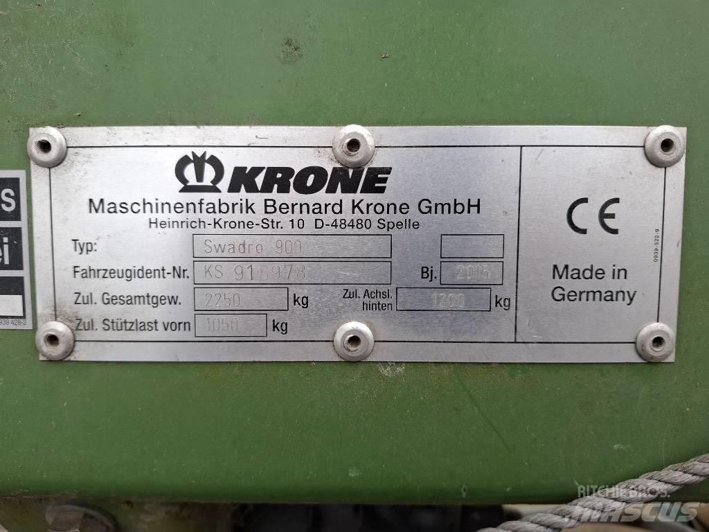 Krone Swadro 900 Рядковые косилки
