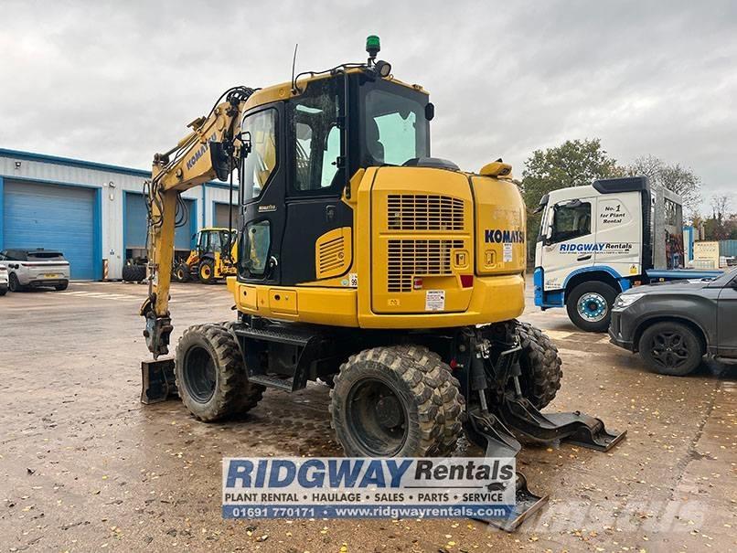 Komatsu PW 98 MR-11 Колёсные экскаваторы