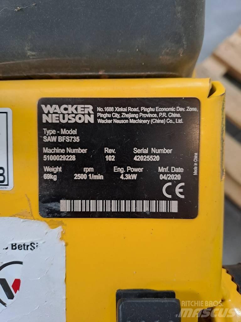 Wacker Neuson BFS735 Бензорезы