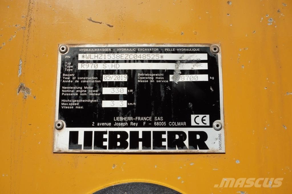 Liebherr R 970 SHD Гусеничные экскаваторы