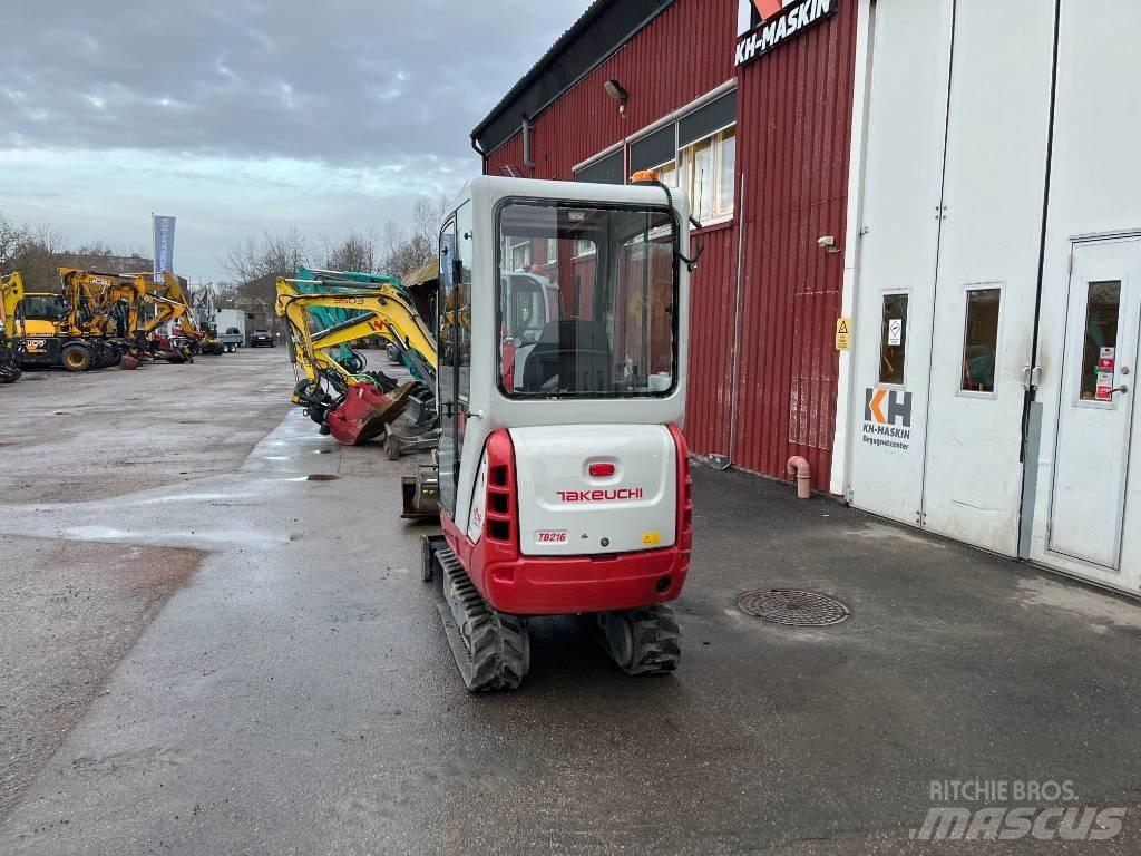 Takeuchi TB 216 Мини-экскаваторы