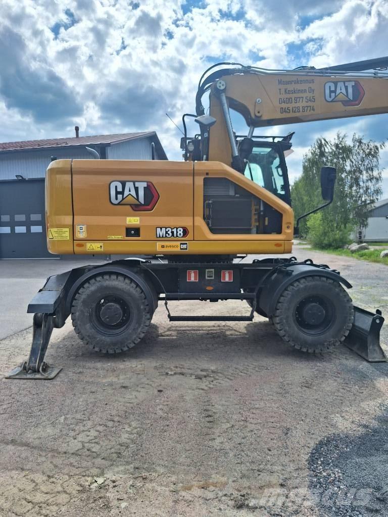 CAT M 318 Колёсные экскаваторы