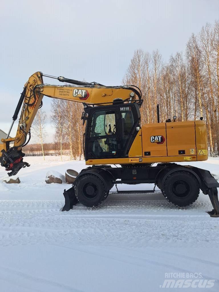 CAT M 318 Колёсные экскаваторы