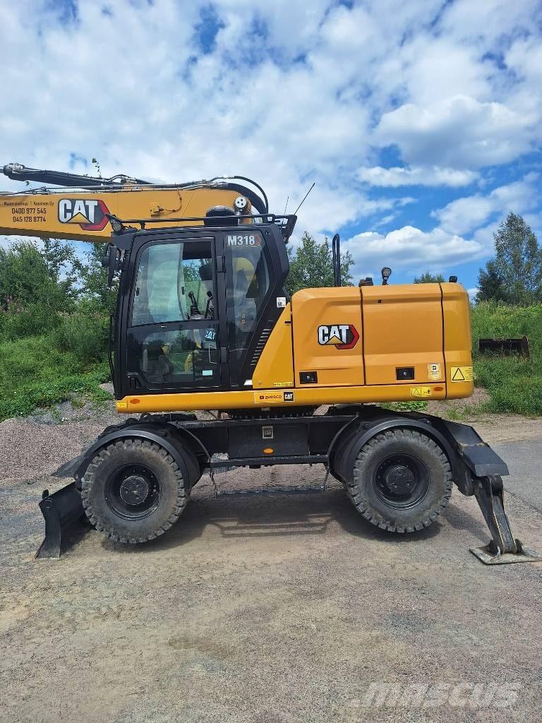 CAT M 318 Колёсные экскаваторы