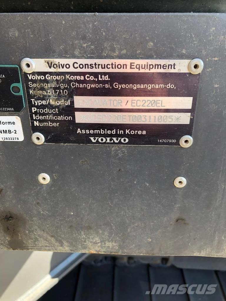 Volvo EC 220 EL Малые экскаваторы 7т-12т