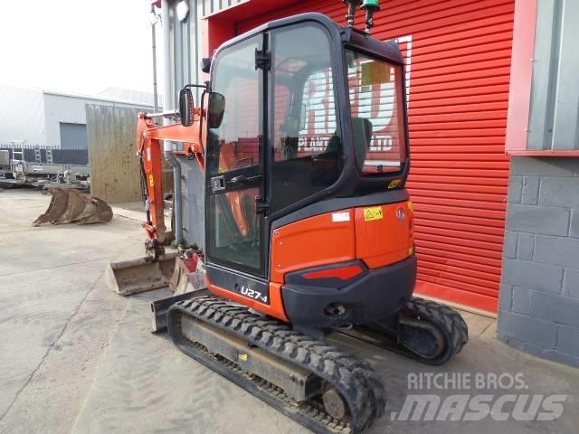 Kubota U 27-4 Мини-экскаваторы