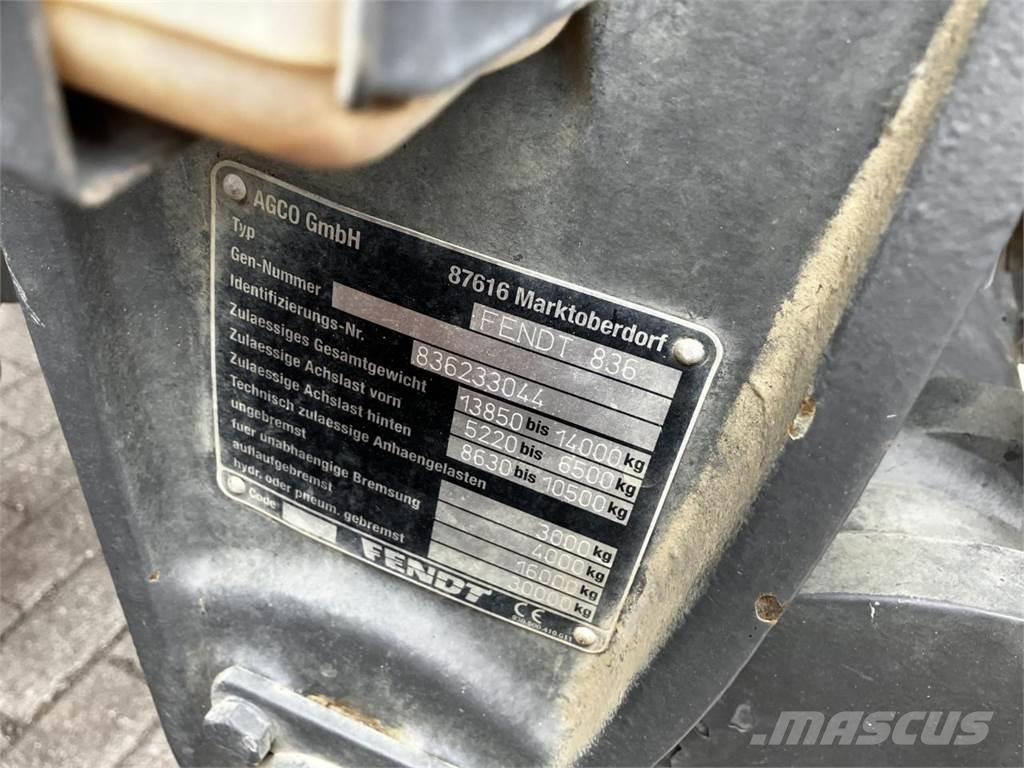 Fendt 828 Vario Трактора