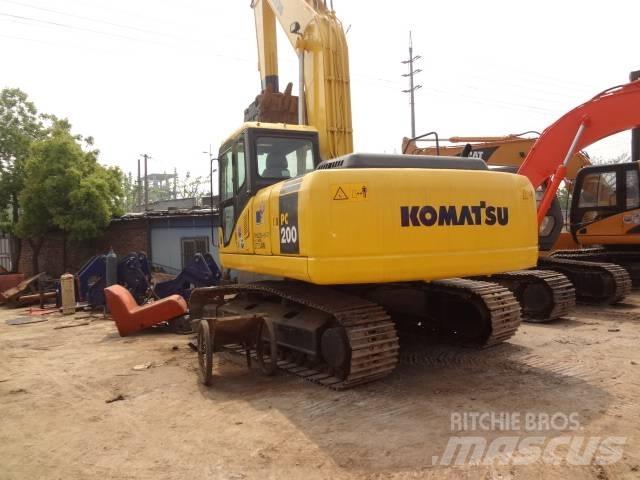 Komatsu pc200-7 Гусеничные экскаваторы
