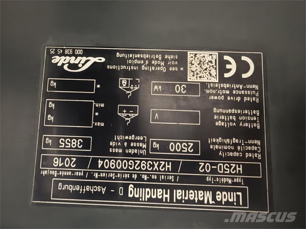 Linde H25D-02 Дизельные погрузчики