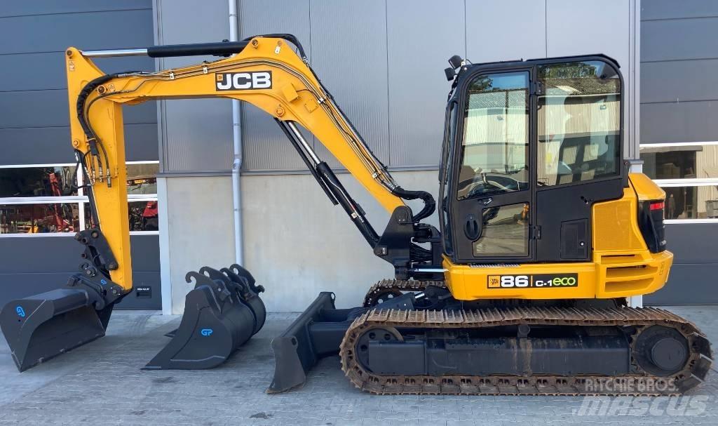 JCB 86C-1 Малые экскаваторы 7т-12т