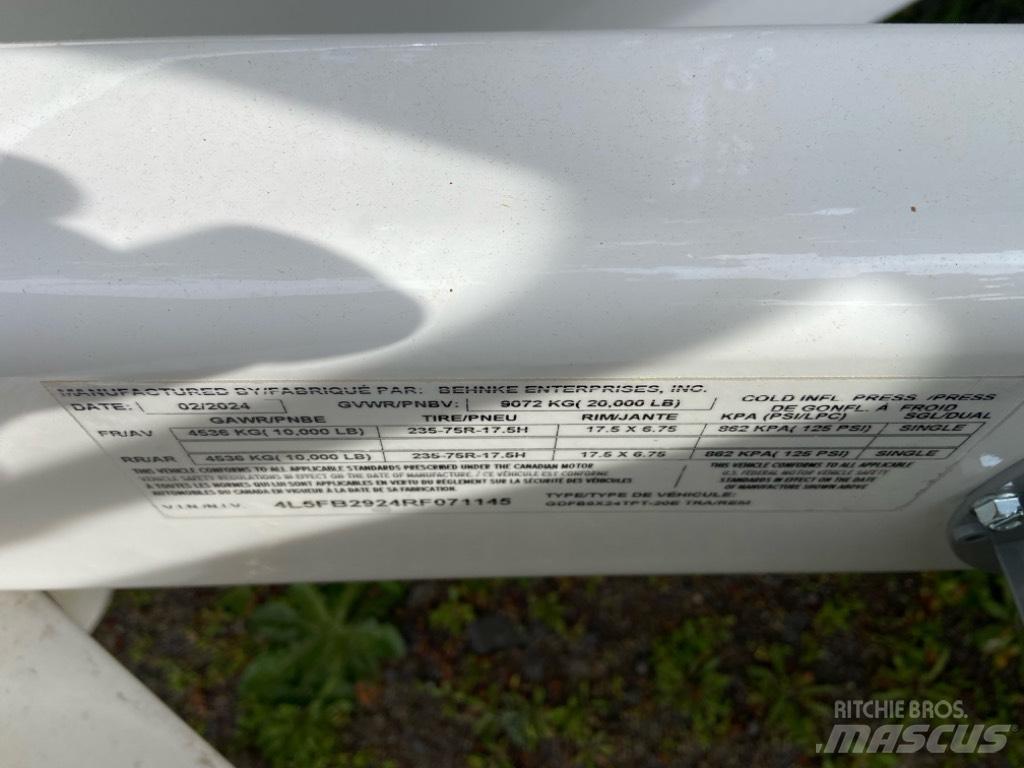 Behnke 8X24TPT-20E Прочие прицепы