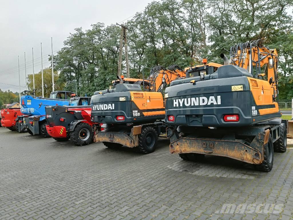 Hyundai HW140 Колёсные экскаваторы