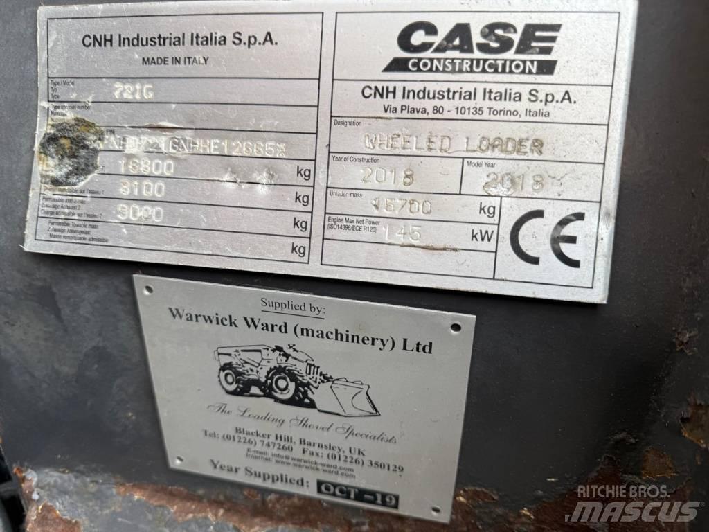 CASE 721 GXR Фронтальные погрузчики