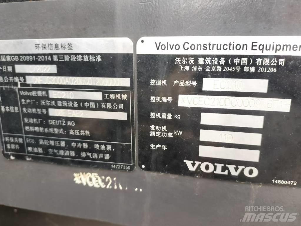 Volvo EC 210 Гусеничные экскаваторы