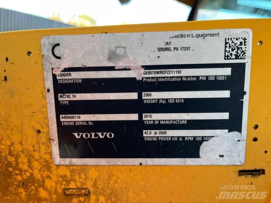 Volvo MC 70 C Фронтальные погрузчики