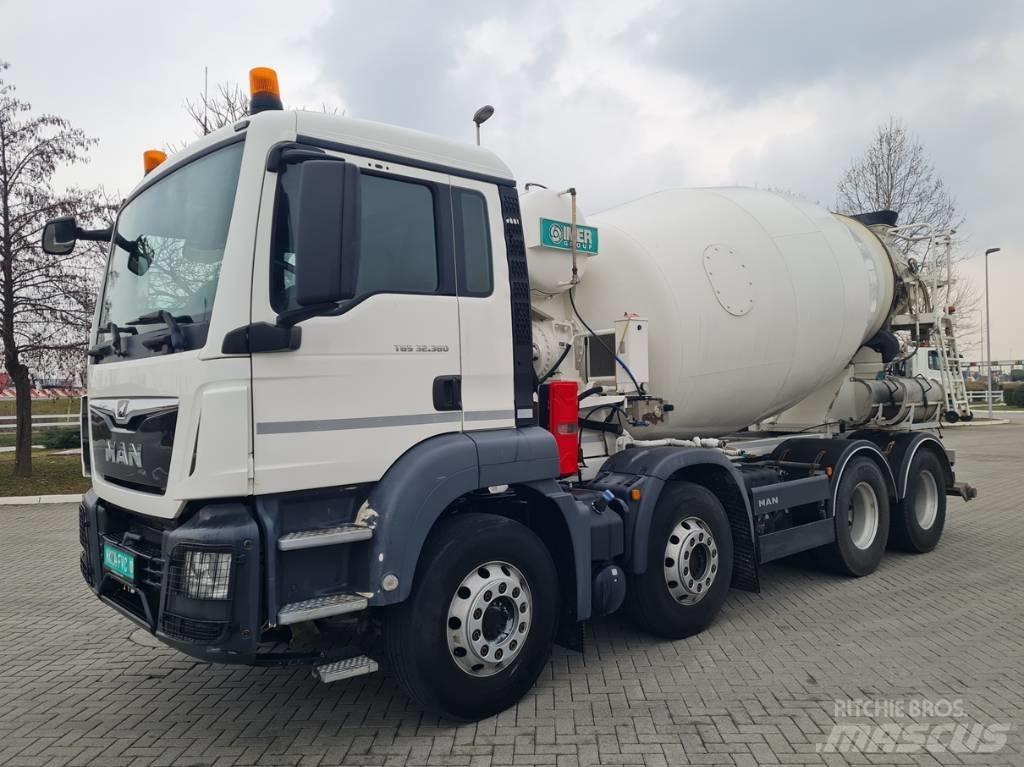 MAN 32.360 / IMER 9 m3 Автобетоносмесители