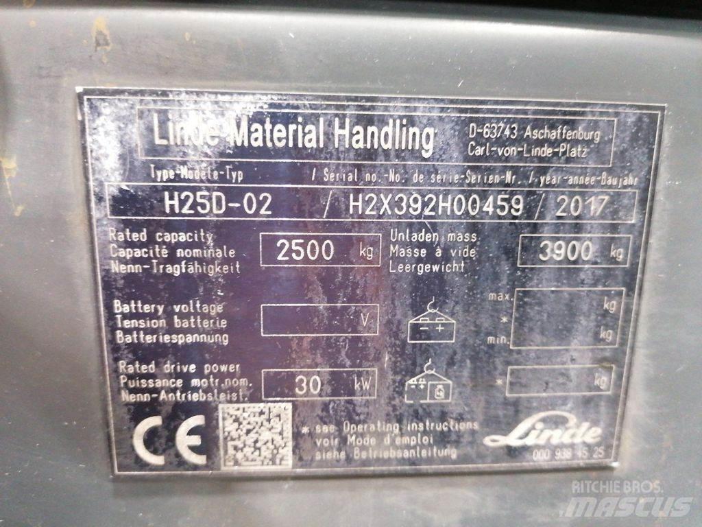 Linde H25D-02 Дизельные погрузчики