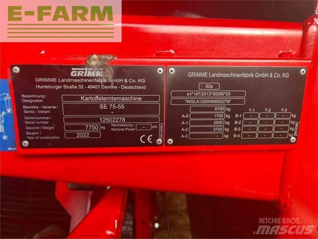 Grimme se 75-55 sb Картофелеуборочные комбайны