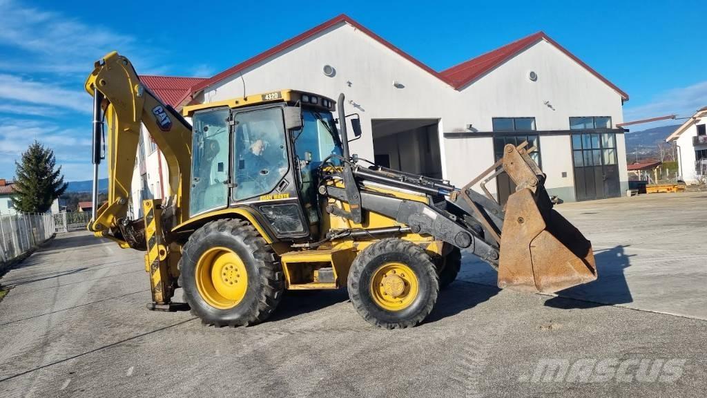 CAT 432d Экскаваторы-погрузчики