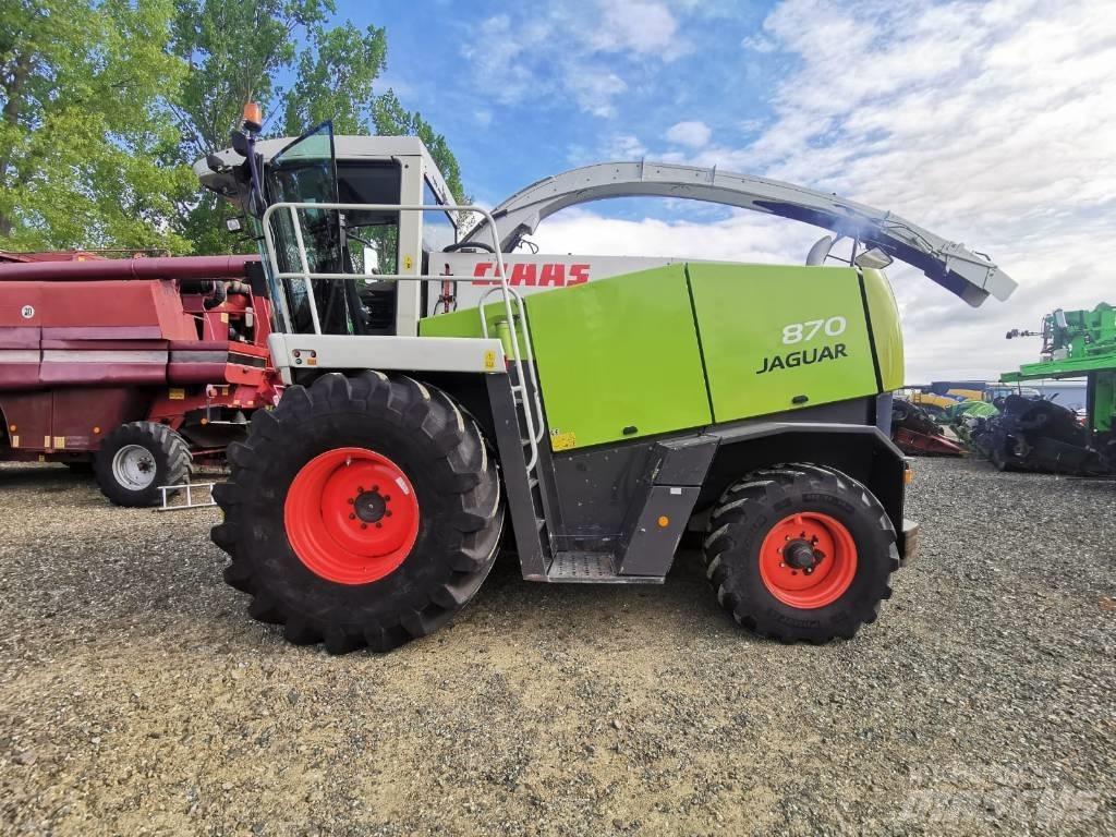 CLAAS Jaguar 870 Самоходные кормоуборочные комбайны