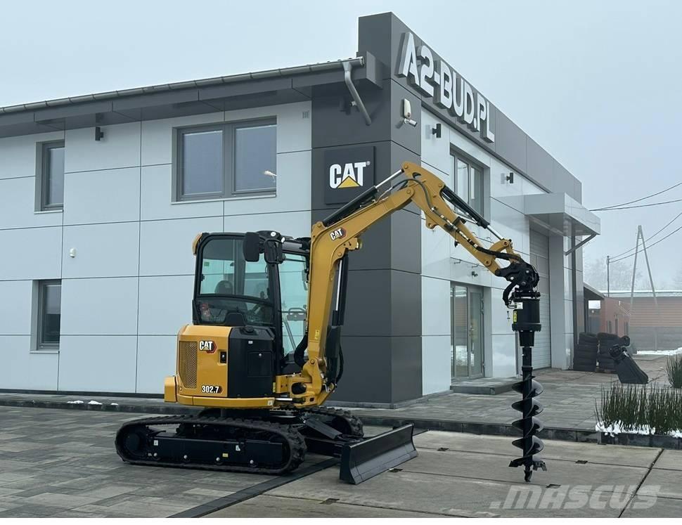 CAT 302.7 CR Мини-экскаваторы