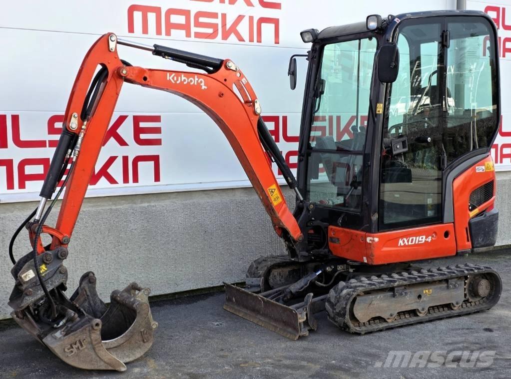Kubota KX 019-4 Мини-экскаваторы