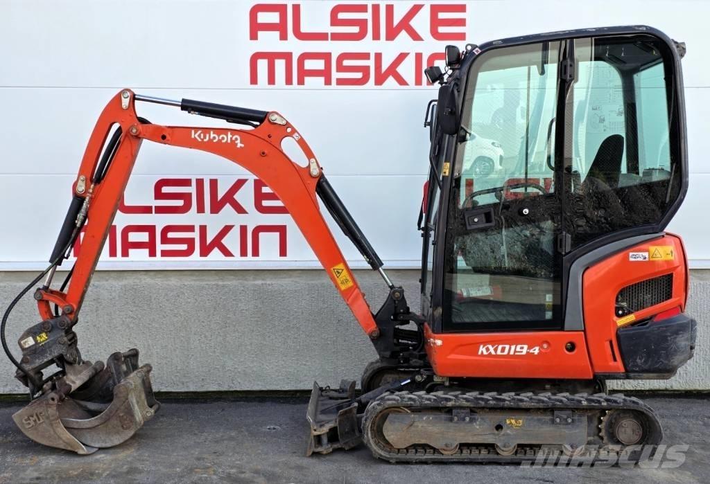 Kubota KX 019-4 Мини-экскаваторы