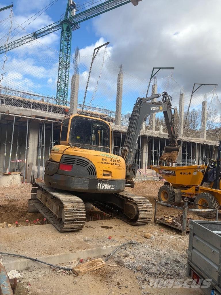 Volvo ECR 88 PLUS Малые экскаваторы 7т-12т