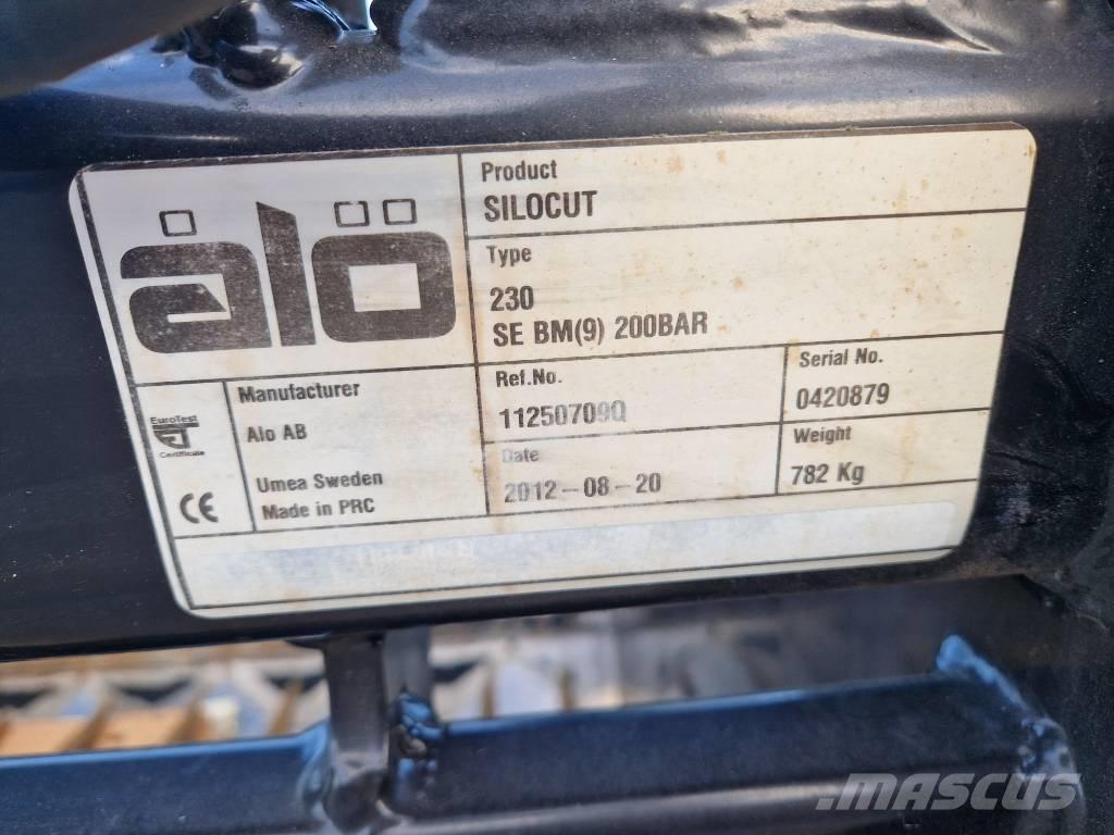 Ålö Silocut 230 . S-BM Навесные фронтальные погрузчики