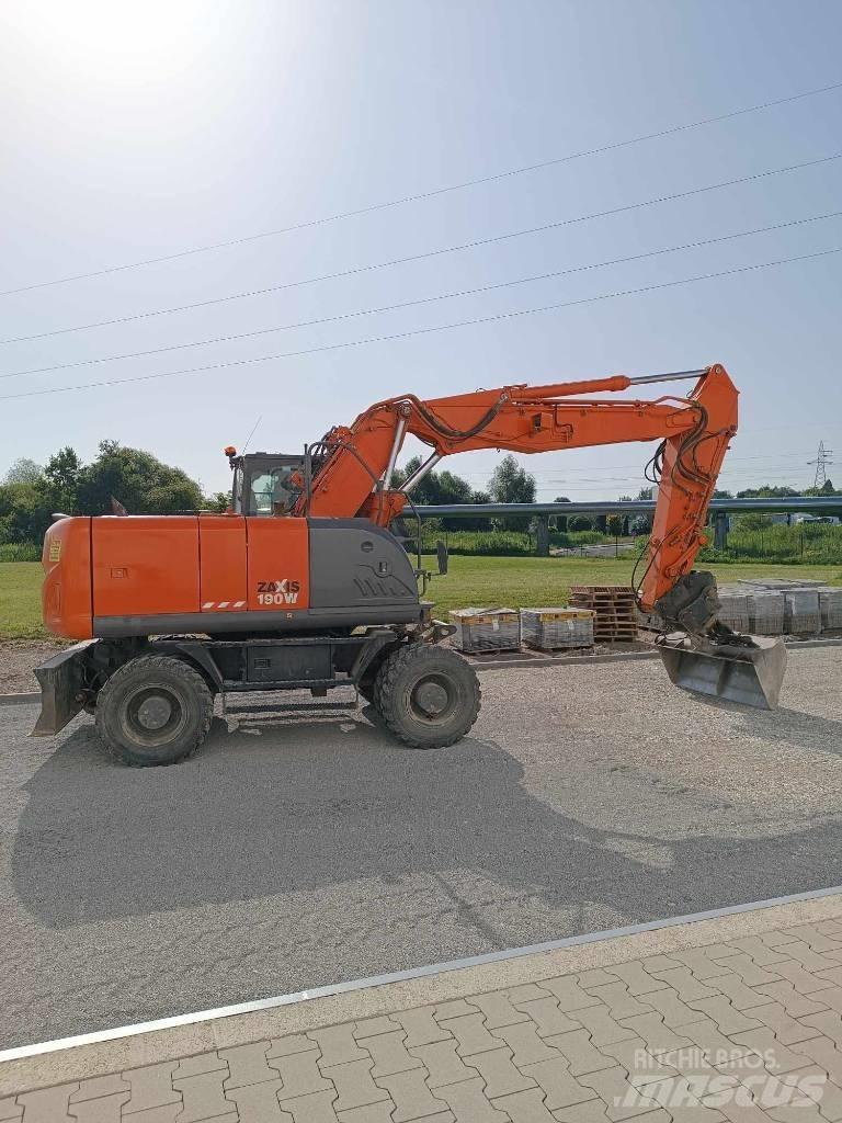 Hitachi ZX 190 W-3 Колёсные экскаваторы