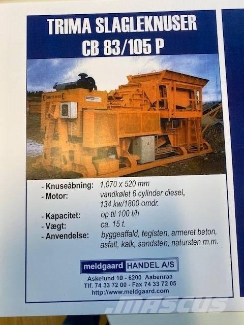 Trima CB 83/105P Дробилки