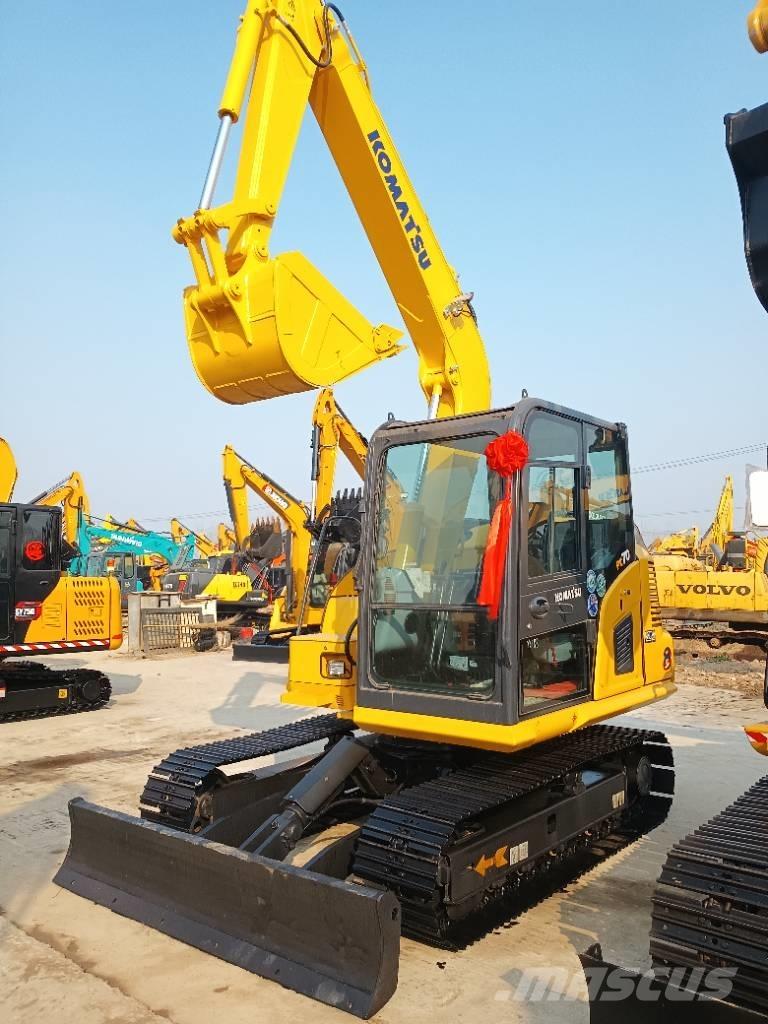 Komatsu PC 70 Малые экскаваторы 7т-12т