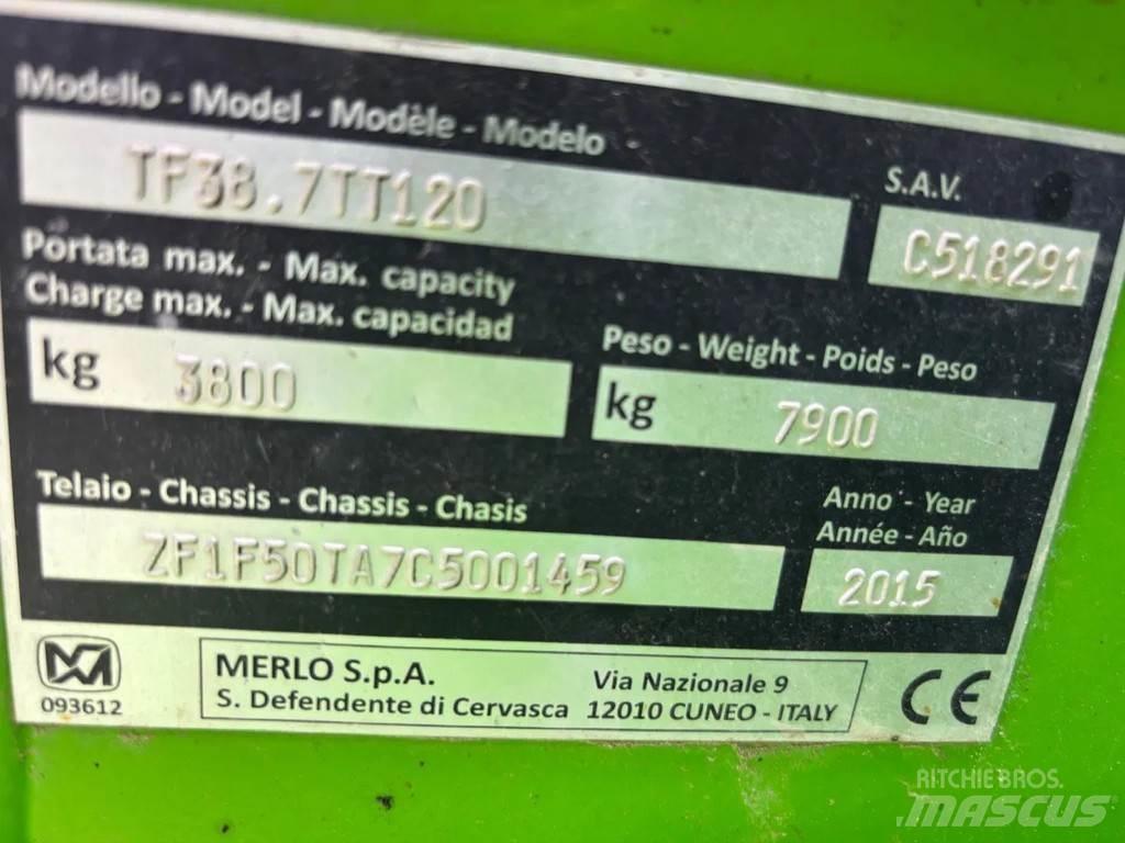 Merlo T38.7 TT120 Сельскохозяйственные телескопические погрузчики