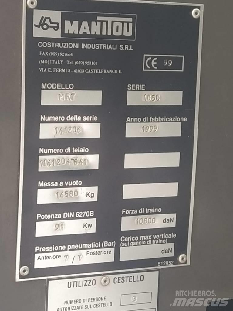 Manitou MRT 1850 Телескопические погрузчики