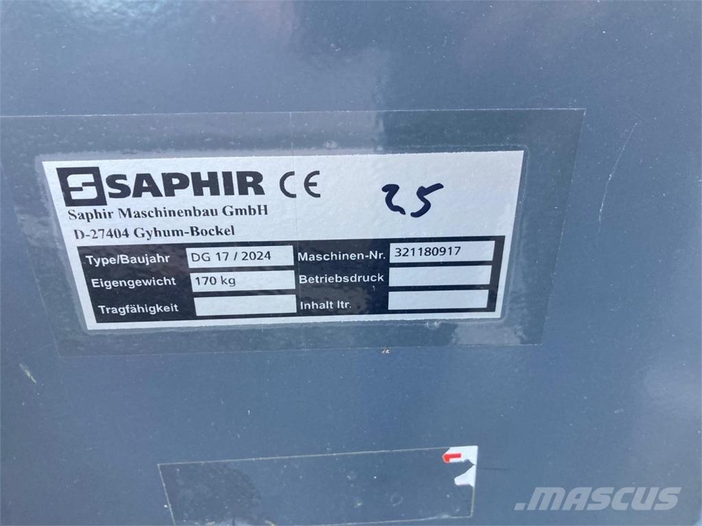 Saphir DG 17 Euro Сельхозтехника - Другие