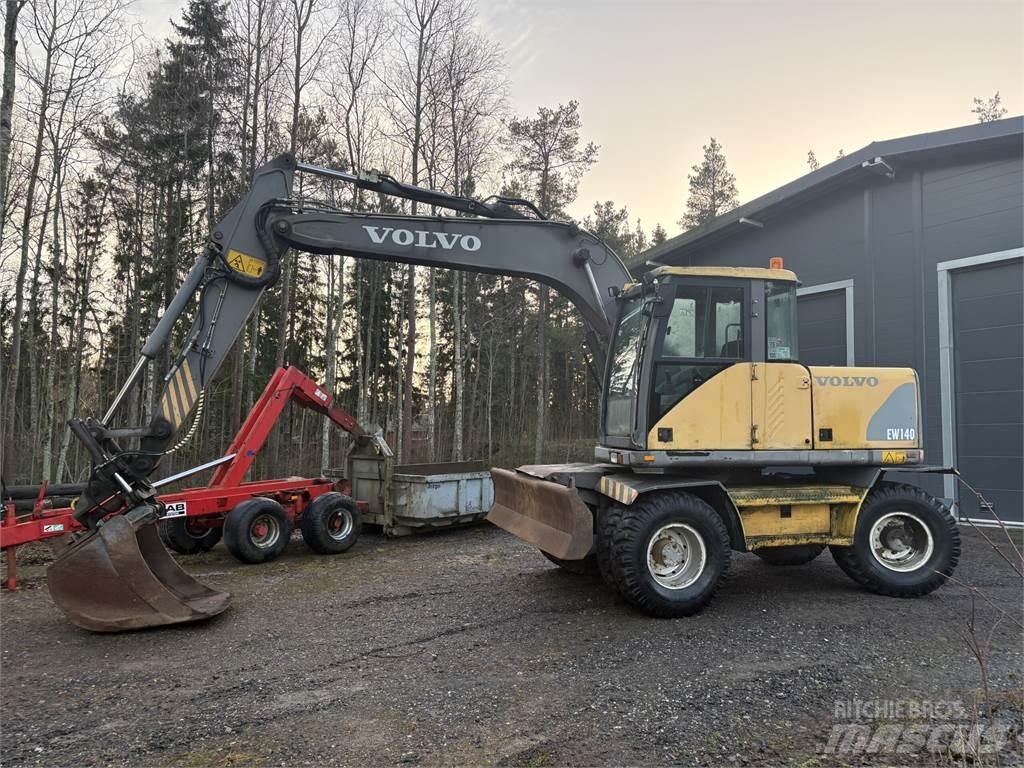 Volvo EW140 Колёсные экскаваторы