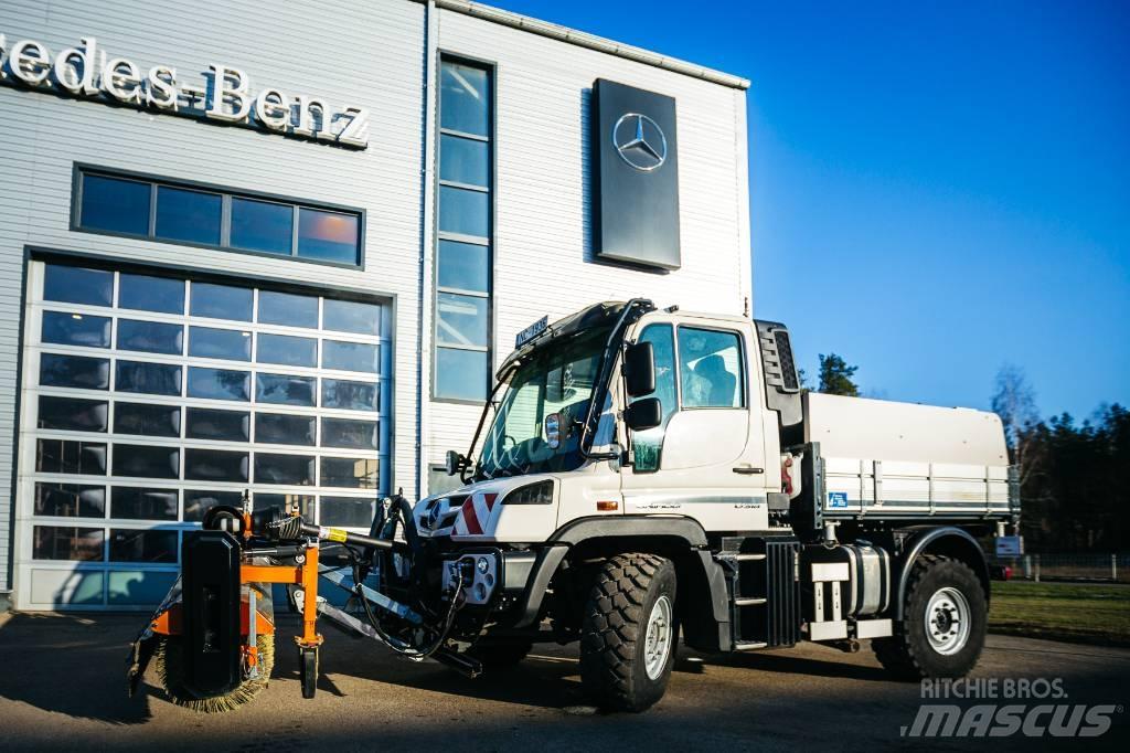 Unimog U 318 Уборочные машины