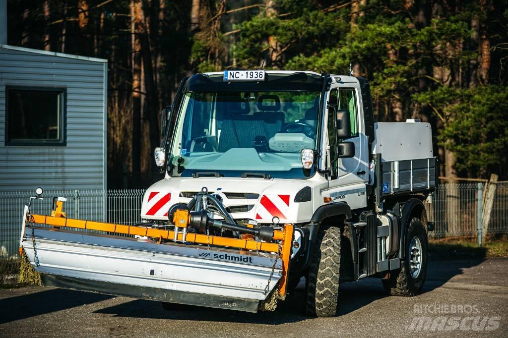 Unimog U 318 Уборочные машины
