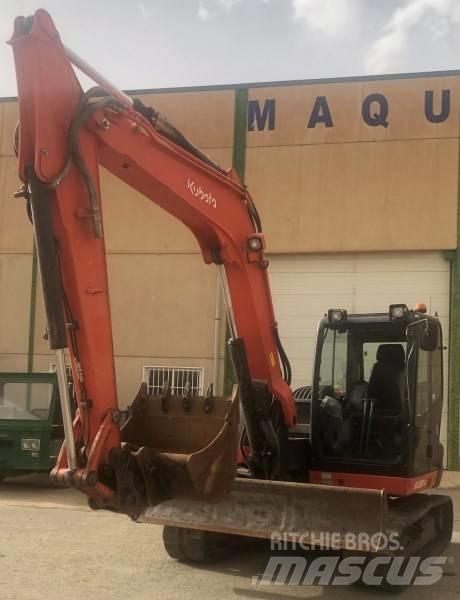 Kubota KX080-4 Малые экскаваторы 7т-12т
