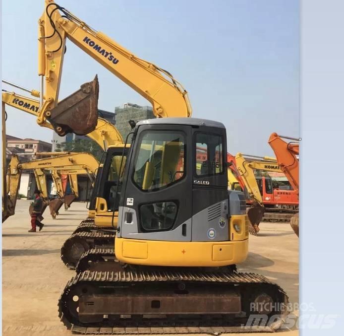 Komatsu pc78us Малые экскаваторы 7т-12т