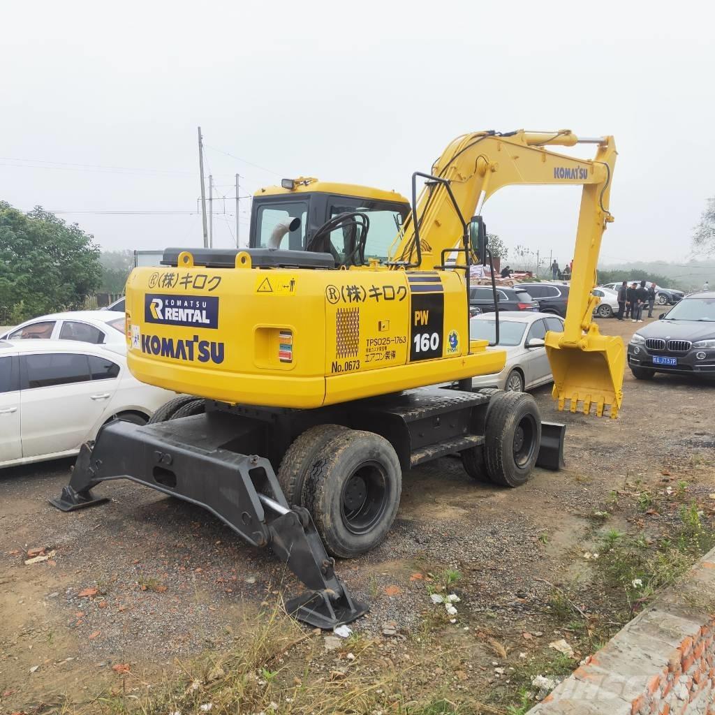 Komatsu PW160W-7 Колёсные экскаваторы