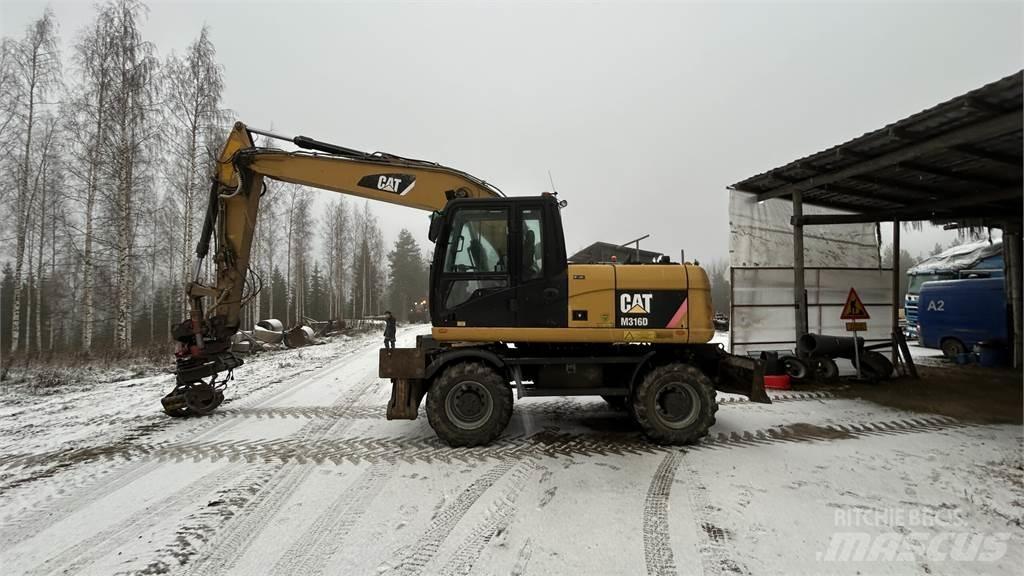 CAT 316 D Колёсные экскаваторы