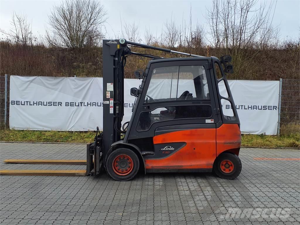 Linde E50HL Электропогрузчики