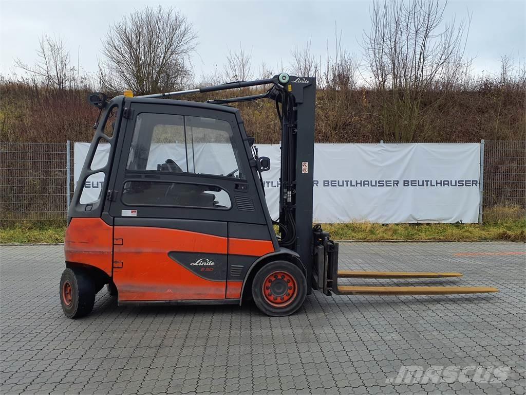 Linde E50HL Электропогрузчики