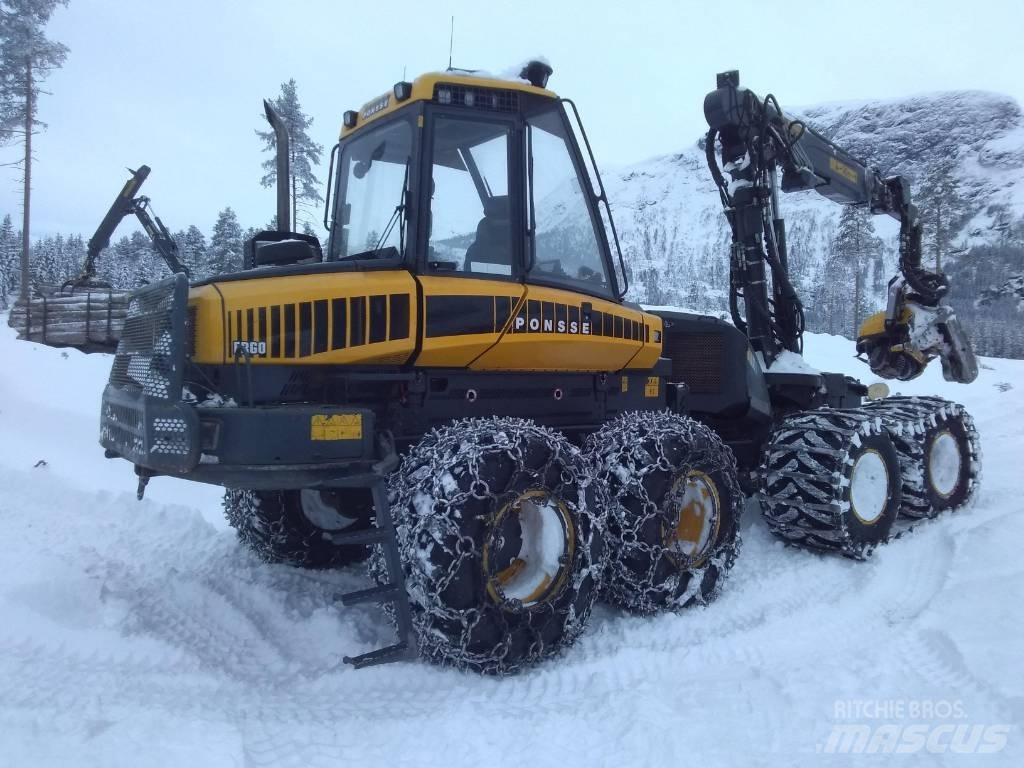 Ponsse Ergo 8W Харвестеры