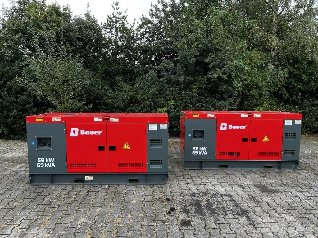 Bauer 69 KVA Дизельные генераторы