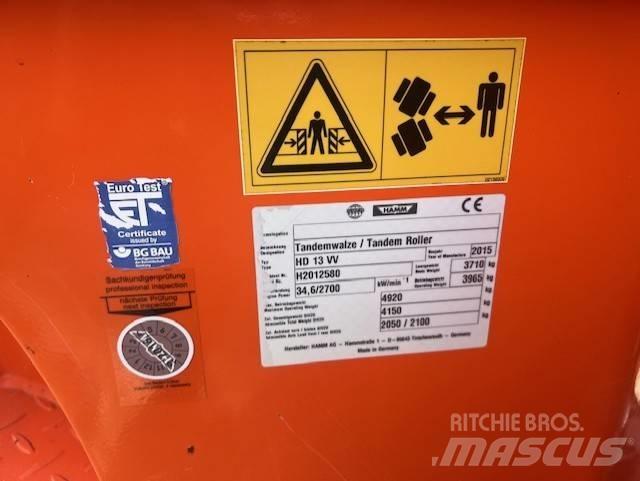 Hamm HD 13 VV, Vält Катки тротуарные